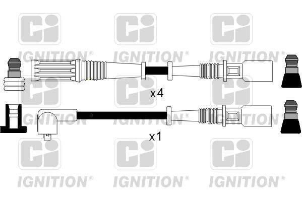 QUINTON HAZELL Комплект проводов зажигания XC366